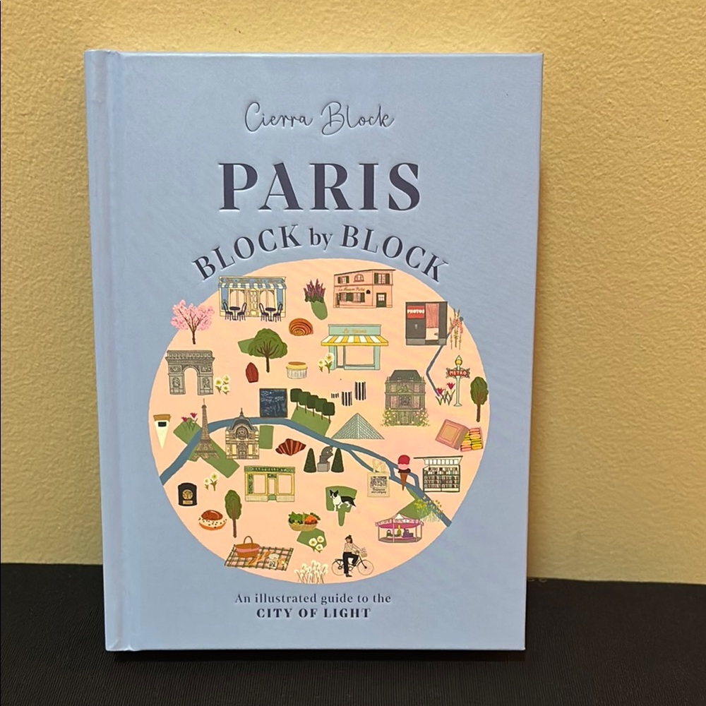 *3 for $15 item* Paris Block by Block Illustrated Guide Book